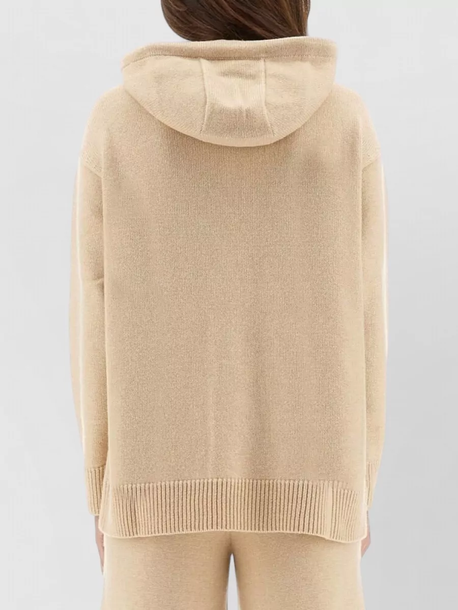 Max Mara Cashmere Wool Hooded Sweater