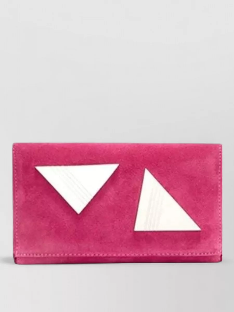 The Attico Friday Mini Suede Leather Top Handle Bag