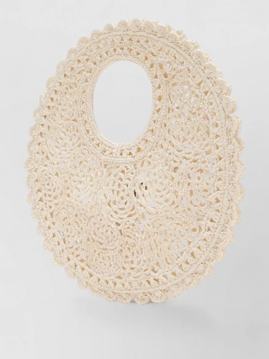 Jacquemus Medium Crochet Beach Bag
