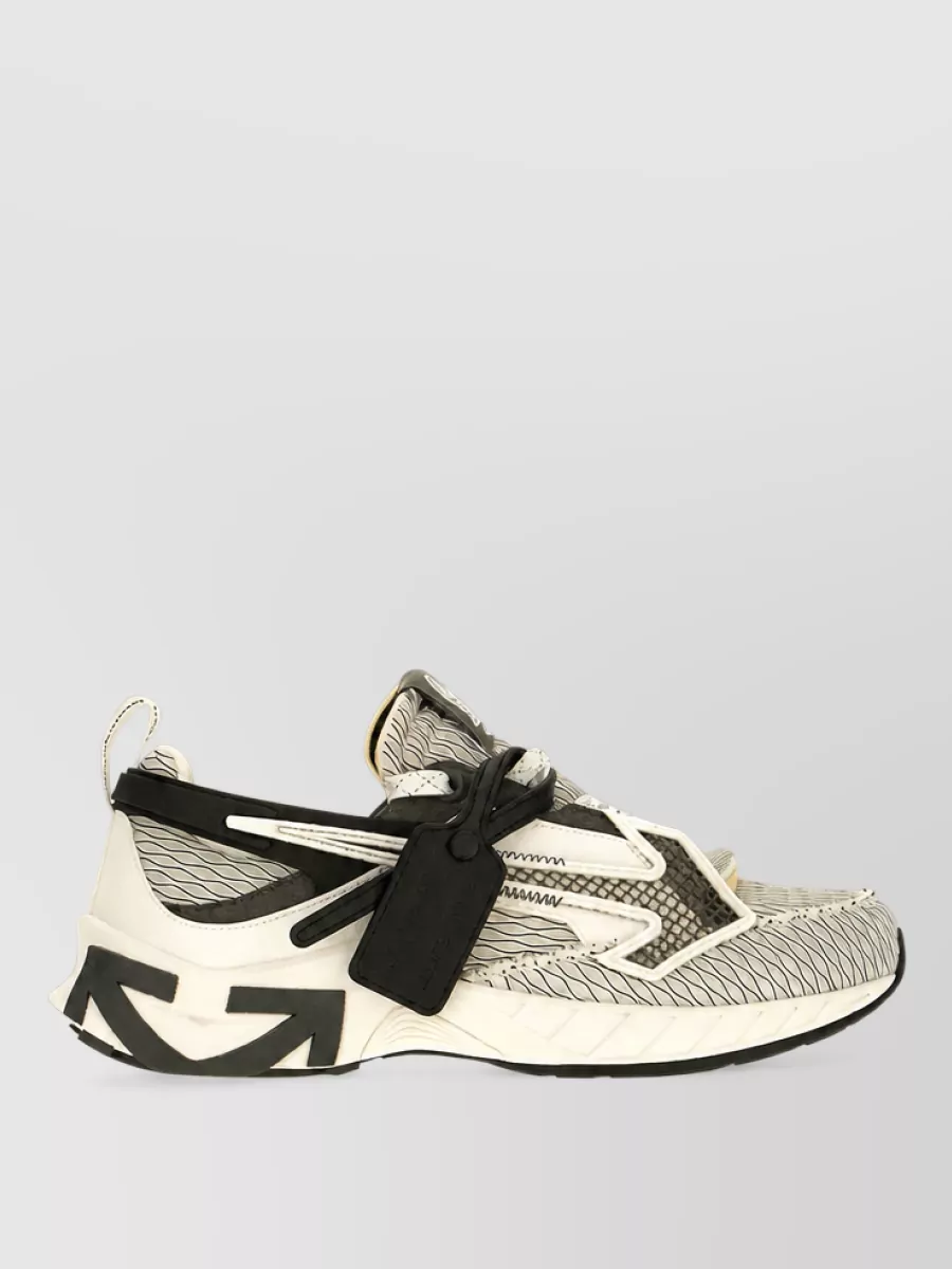 Off-White Printed Slip-On Sneakers