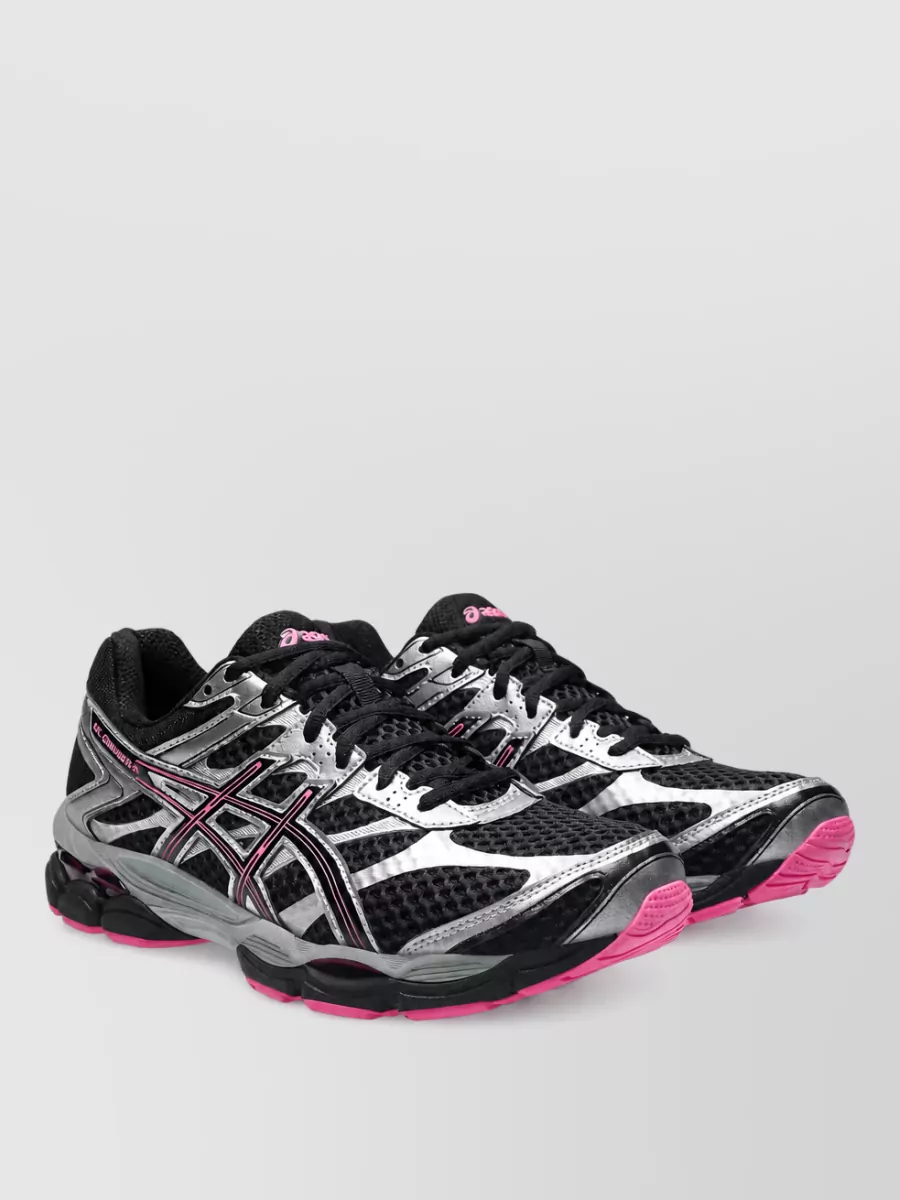 Asics Synthetic Leather Lace-Up Sneakers