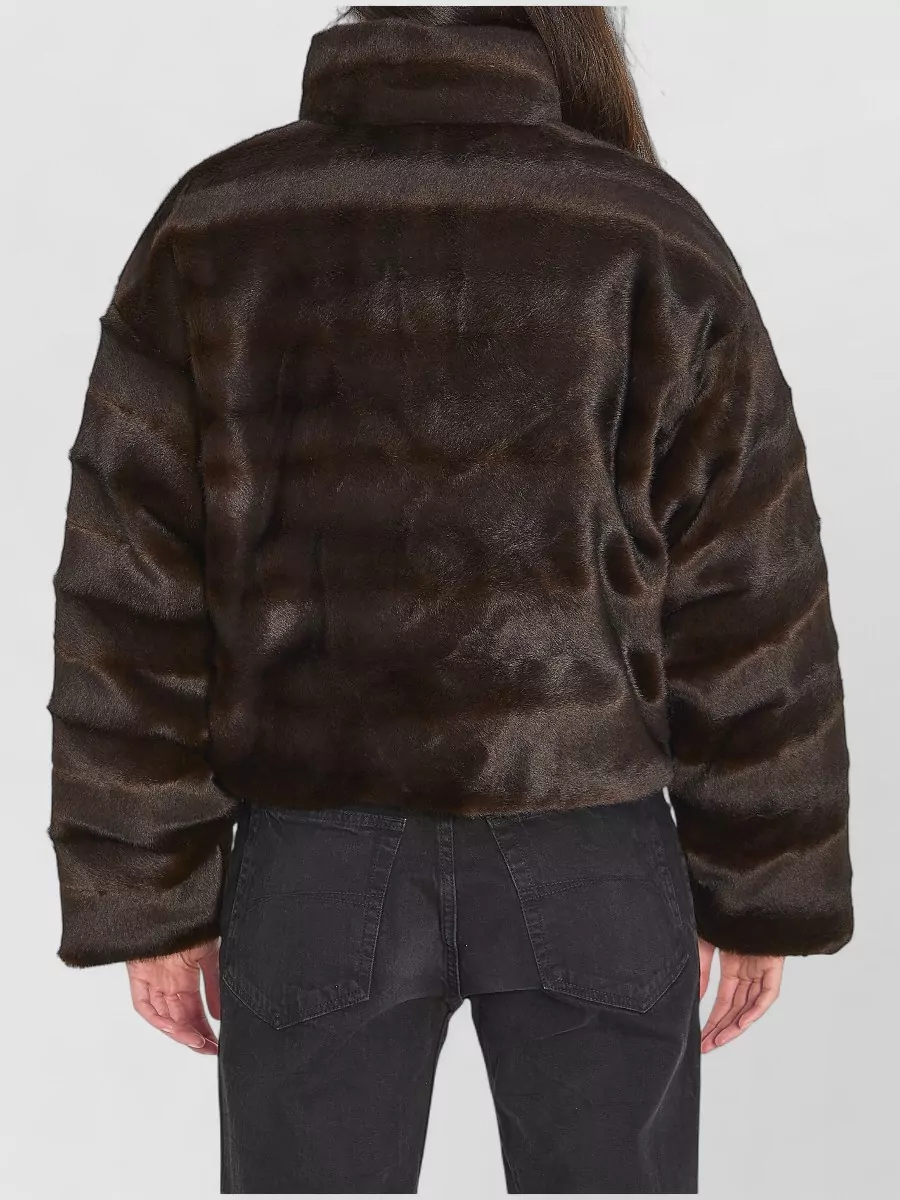 Balenciaga Reversible Cropped Puffer Jacket