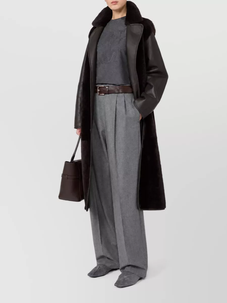Max Mara Cashmere Wide-Leg Trousers