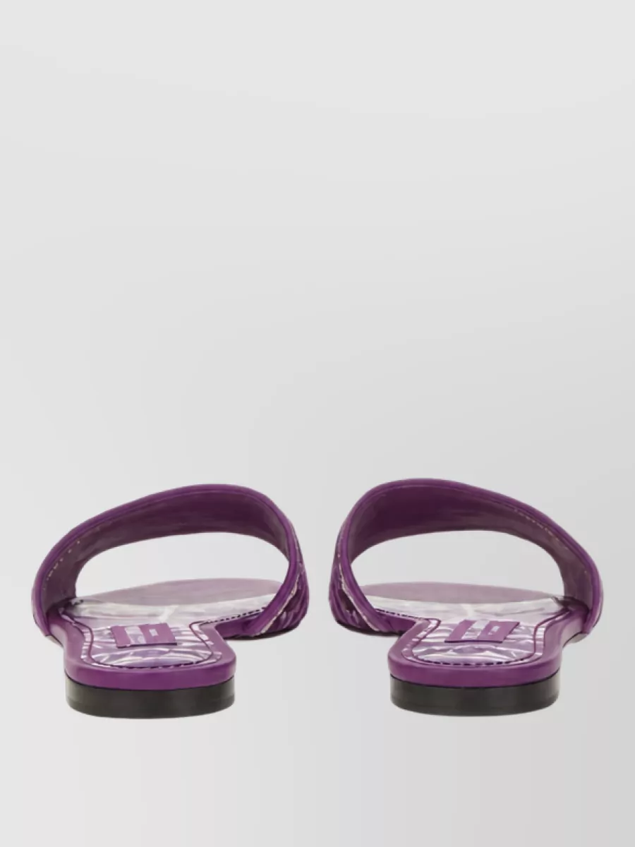 Dolce&Gabbana Embroidered Slides