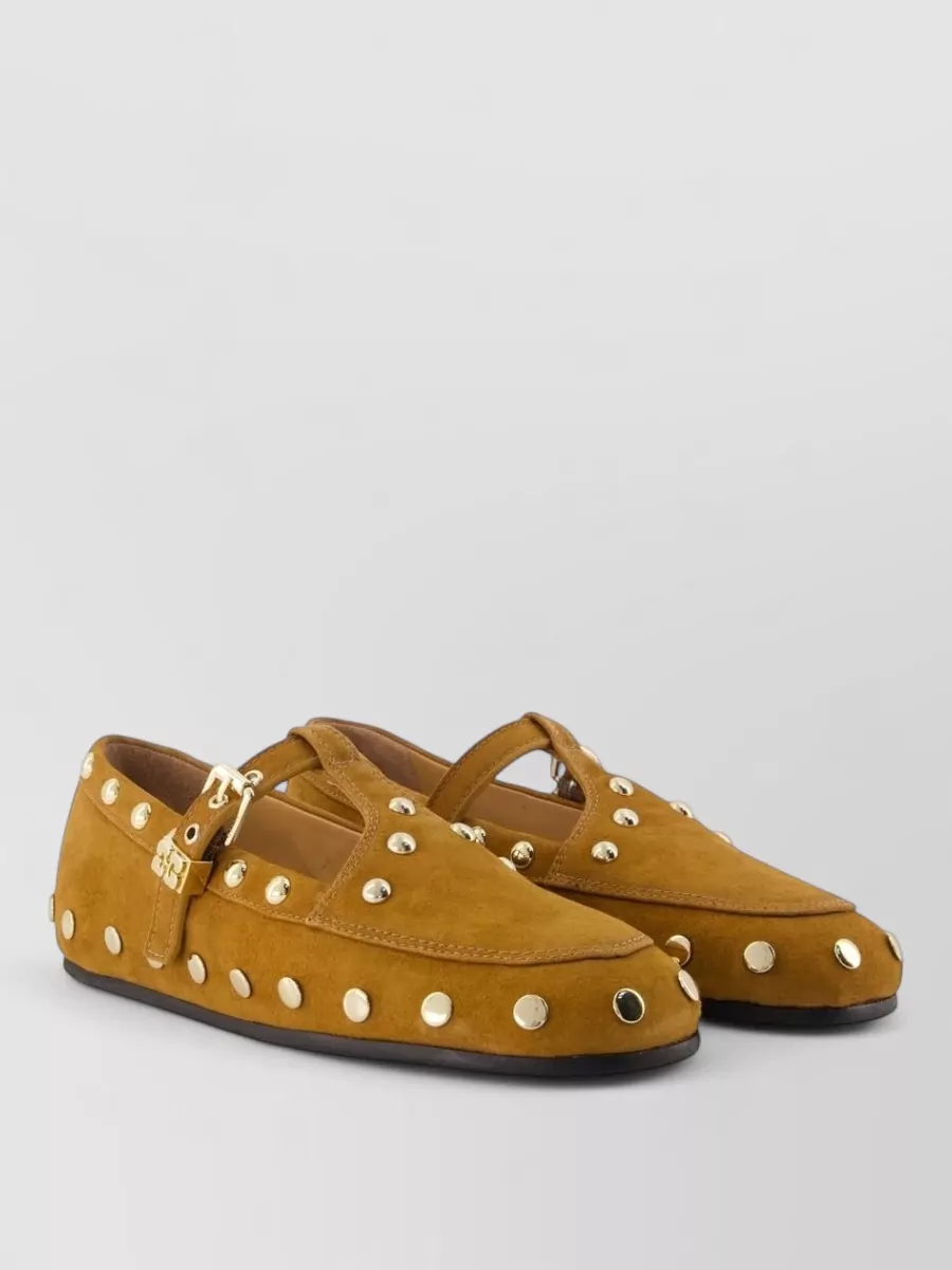 Ganni studded mules