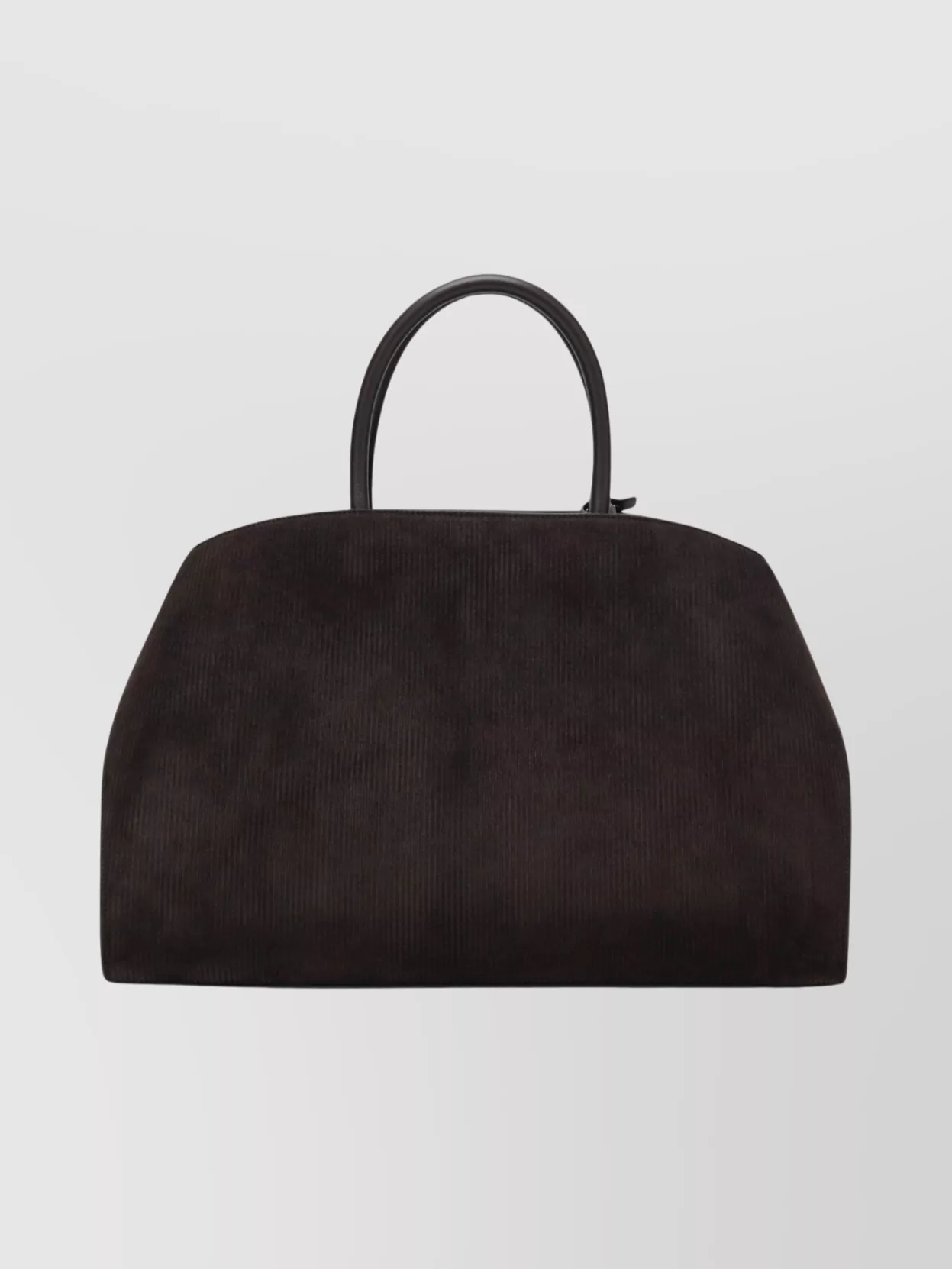Ferragamo Soft Suede Shoulder Bag With Top Handle