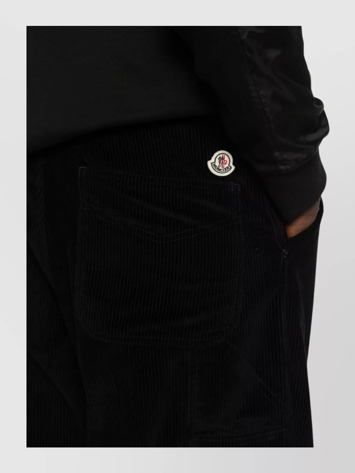 Moncler Casual Trousers Corduroy Texture