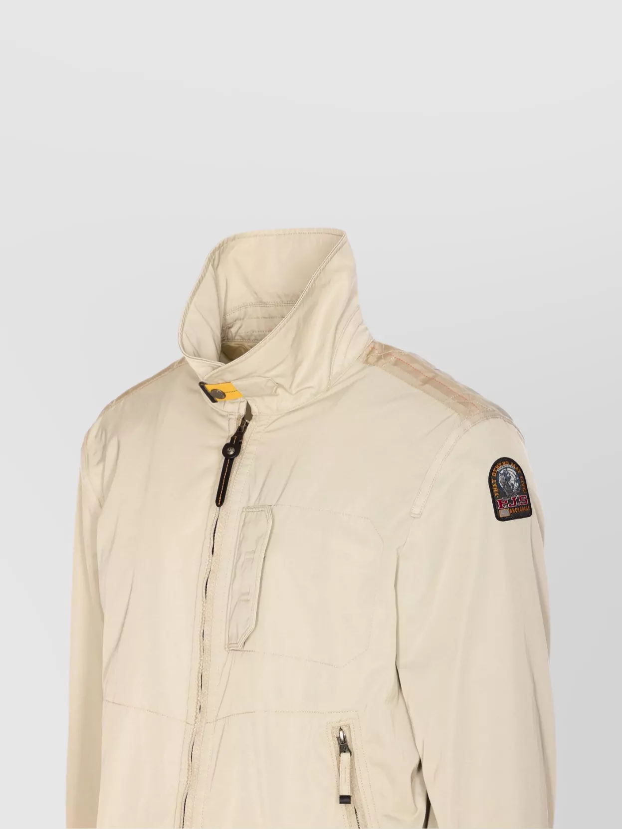 Parajumpers Bound Jacket With High Collar And Zip Pockets