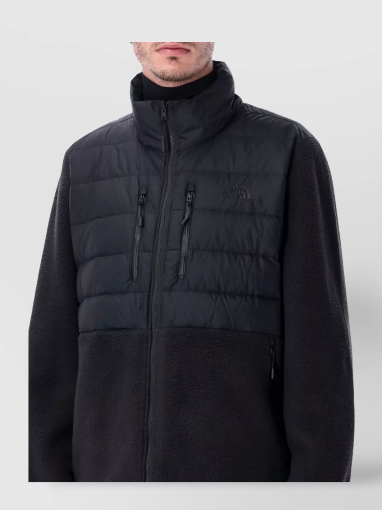 The North Face Denali Quilted Jacket Featuring Pockets