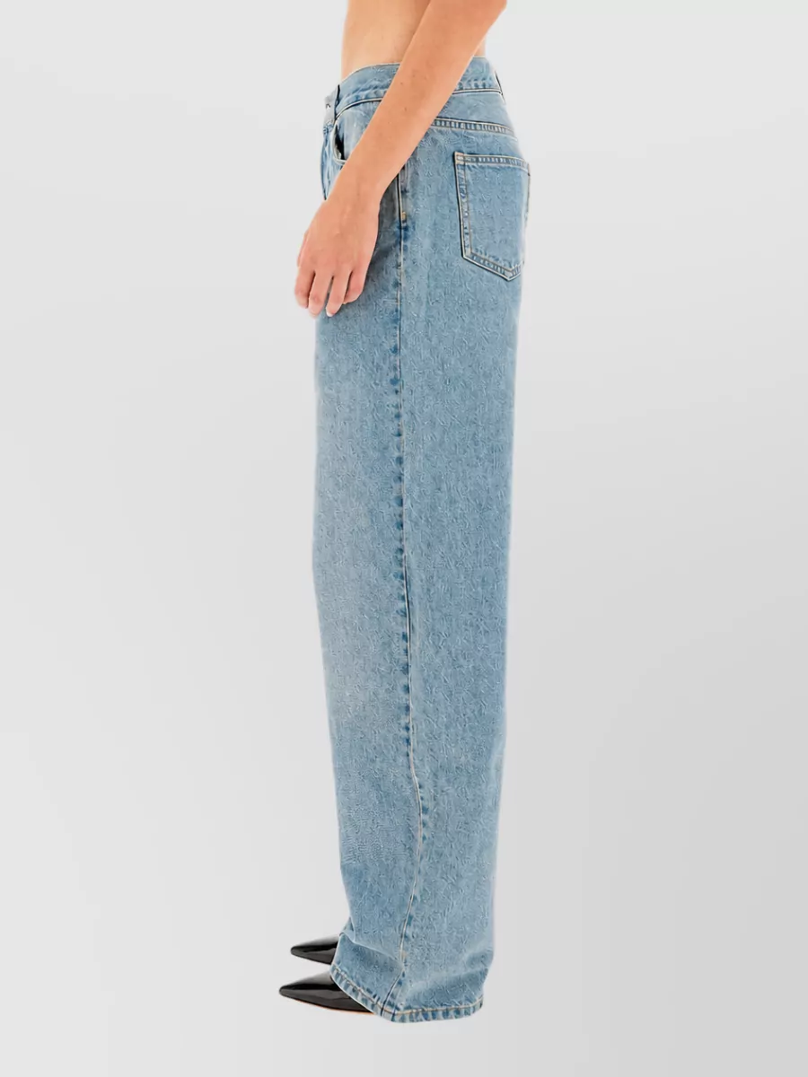 Moschino Denim Straight-Leg Jeans