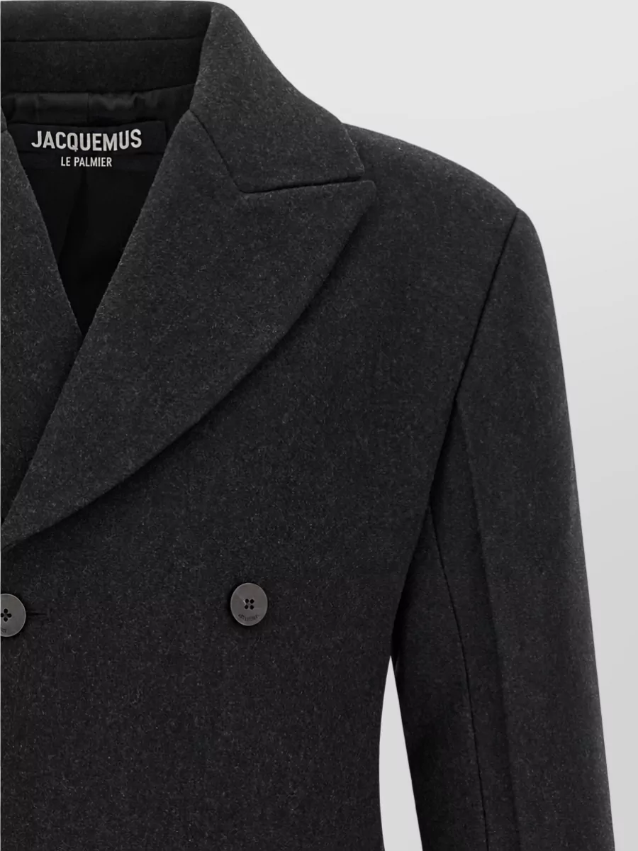 Jacquemus Wool Double-Breasted Coat