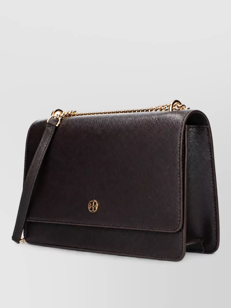 Tory Burch leather clutch bag