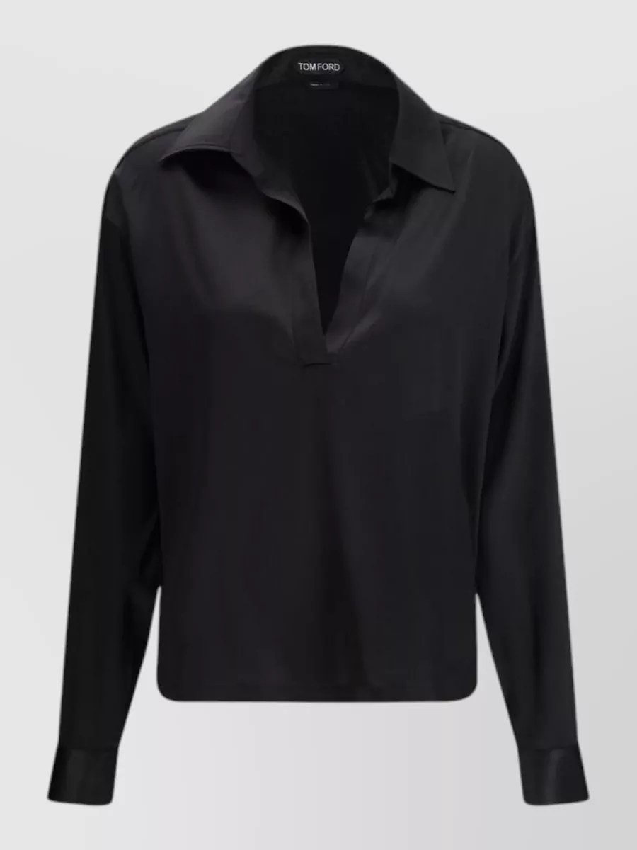 Tom Ford silk polo shirt