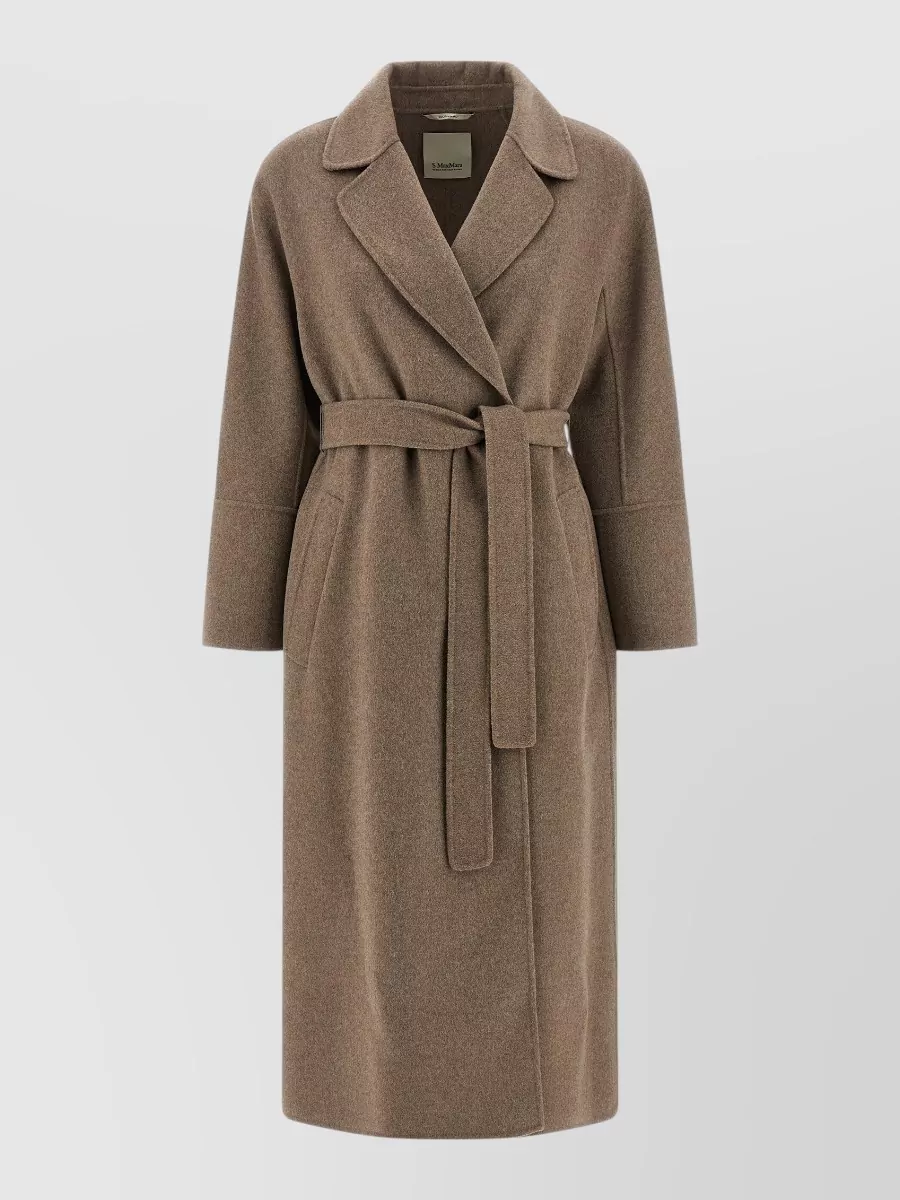 S Max Mara Virgin wool single-breasted coat