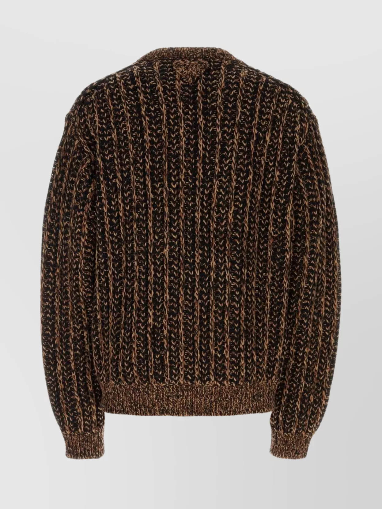 Shop Prada Multicolor Wool Blend Sweater