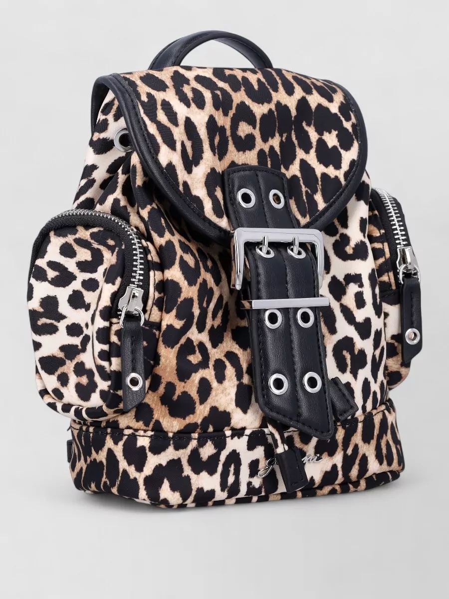 Ganni Bucky Nano Nylon Backpack