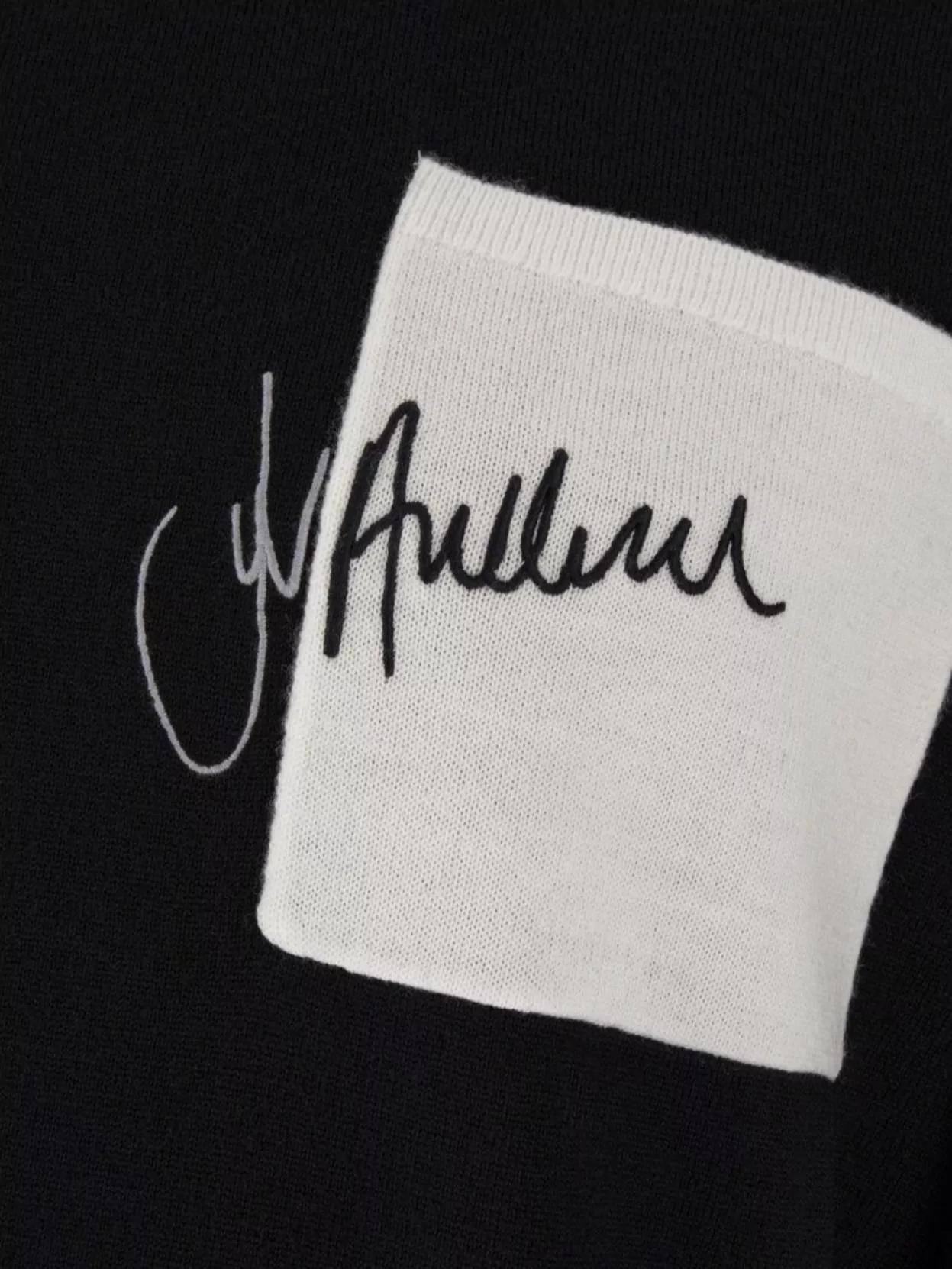 Jw Anderson Wool Sweater Embroidered Detail