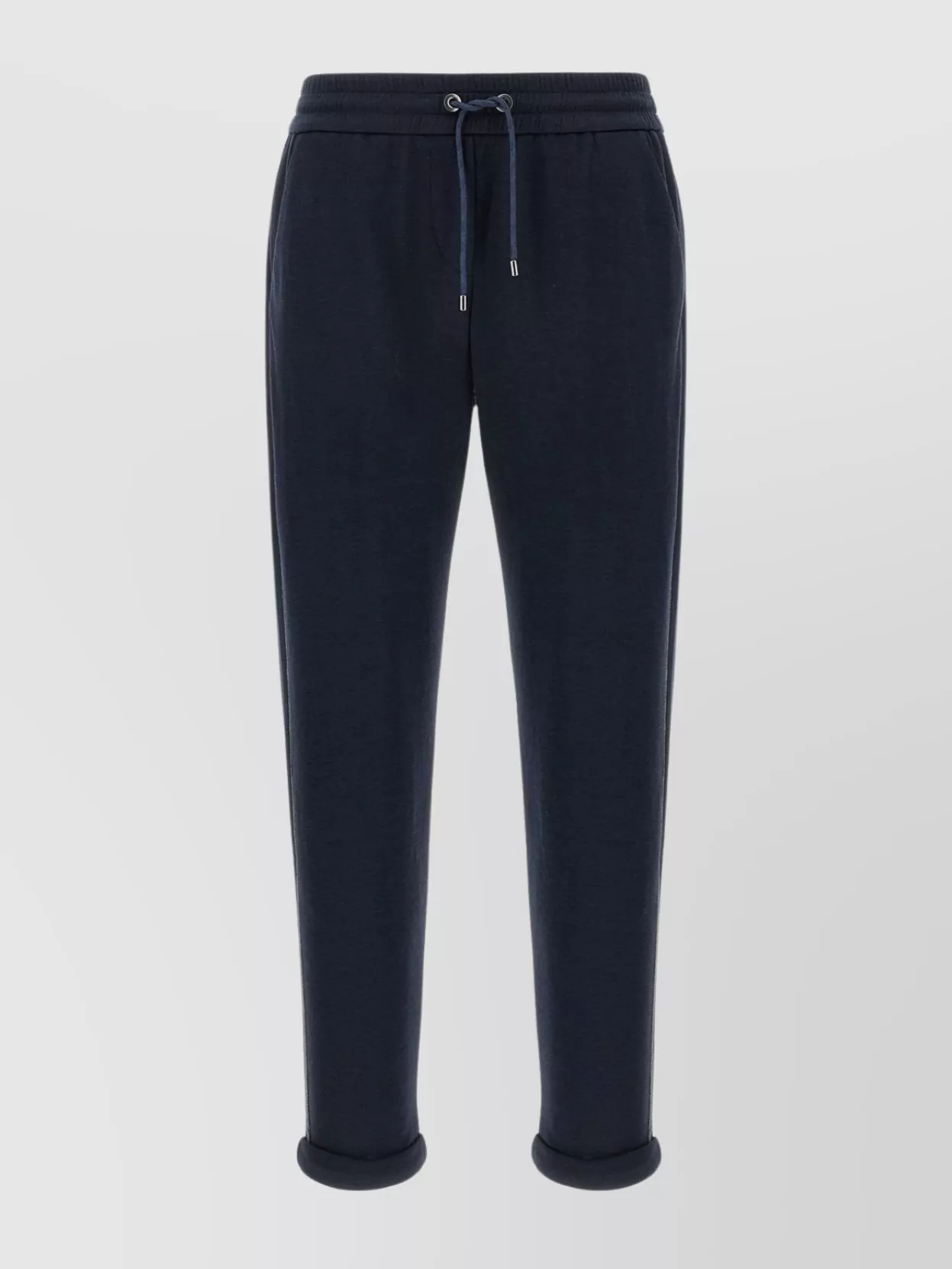 Brunello Cucinelli Joggers Featuring Elastic Waistband And Ribbed Cuffs