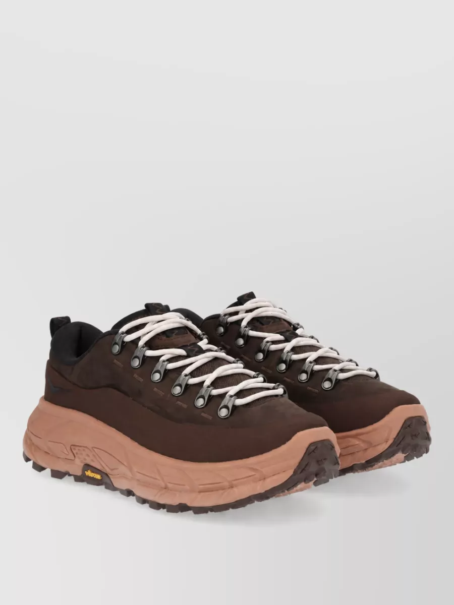 Hoka One One Leather Hiking Sneakers