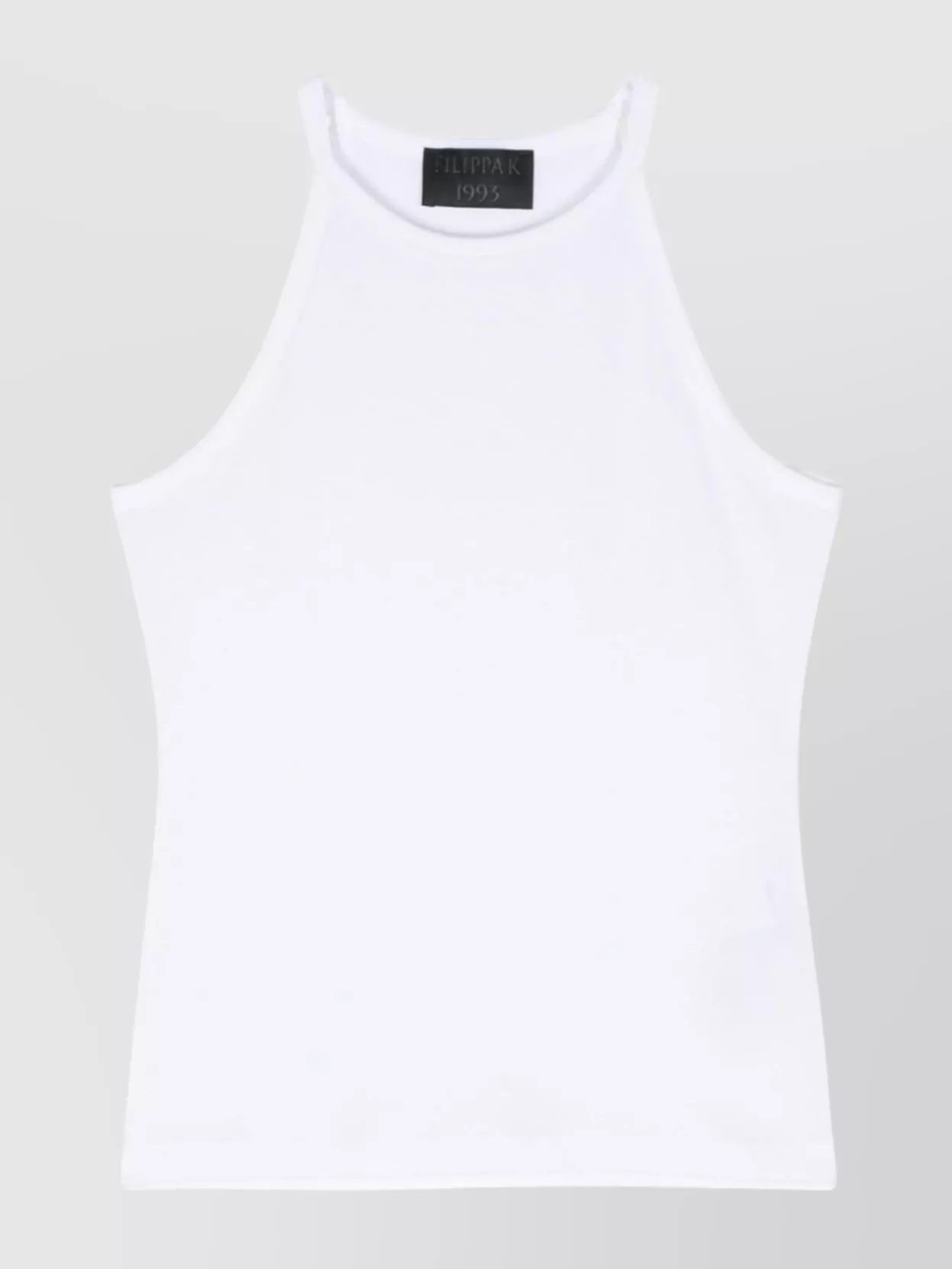 Filippa K Ribbed Cotton Halterneck Tank Top