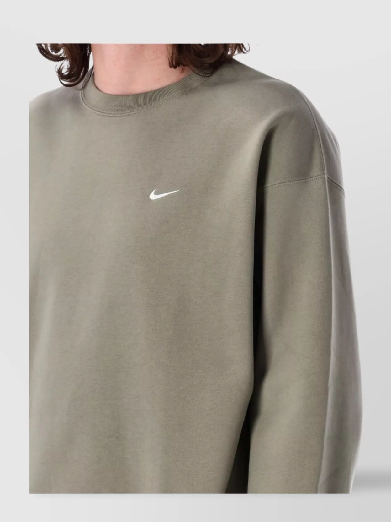 Nike Solo Swoosh Relaxed Fit Crewneck