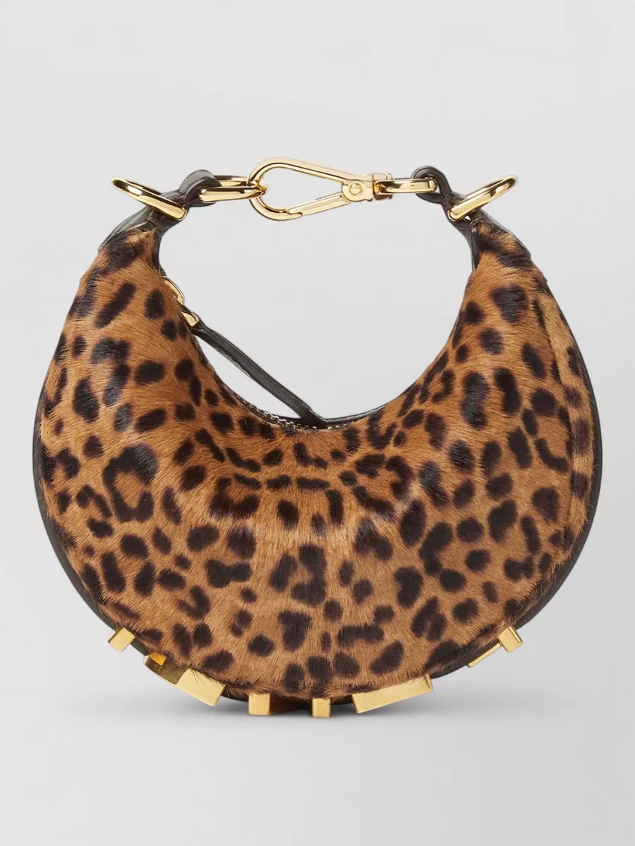 Fendi Fendigraphy Nano Leather Belt Bag