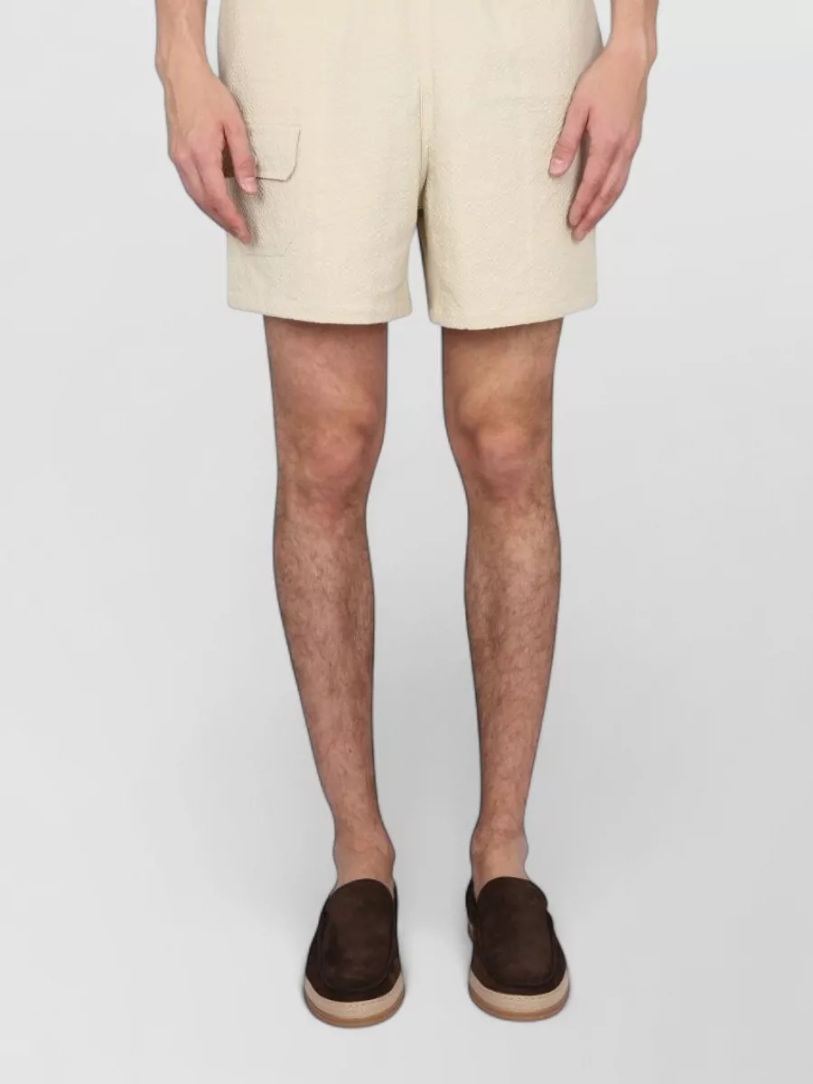 Howlin Cotton regular-fit deck shorts