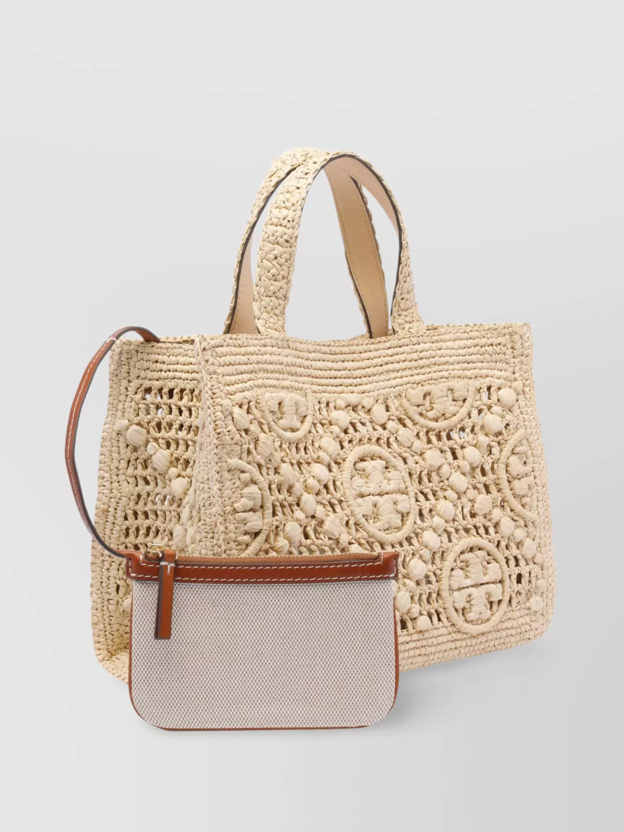 Tory Burch Monogram Tote Bag Crochet Design