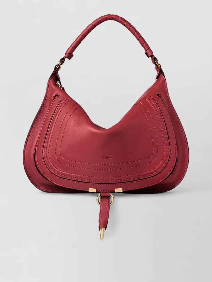 Chloé marcie medium leather shoulder bag