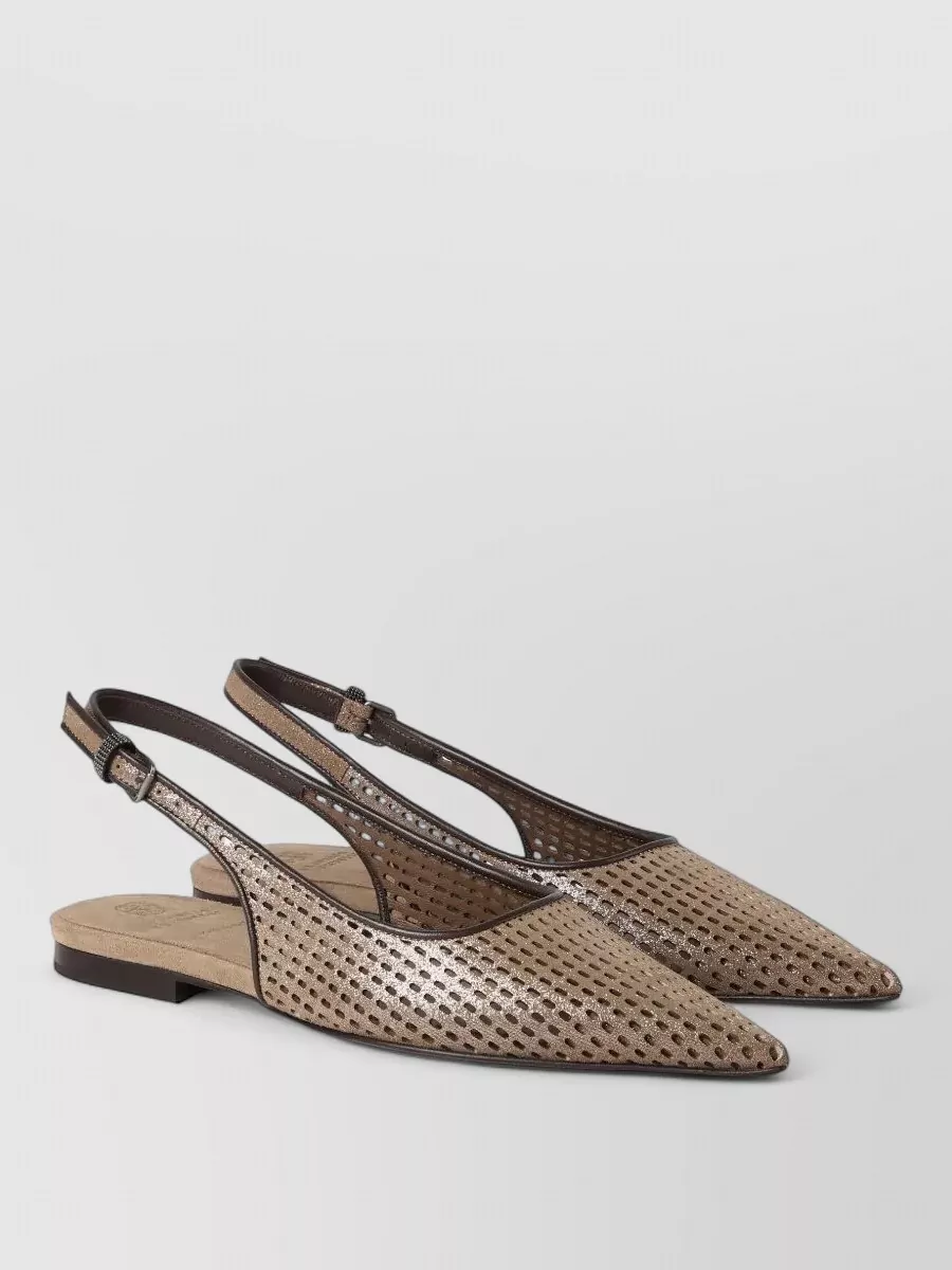 Brunello Cucinelli Leather Sandals