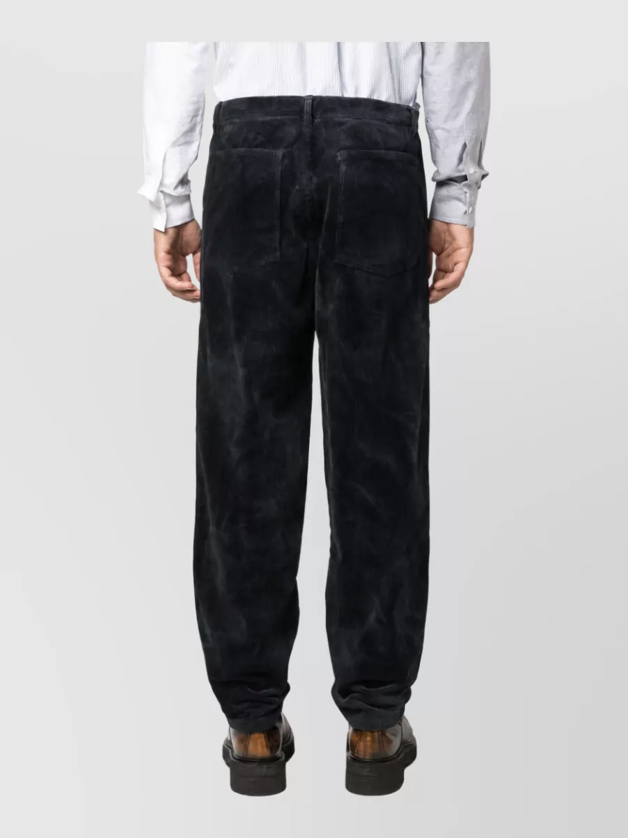 Comme Des Garçons Velvet Straight-Leg Trousers