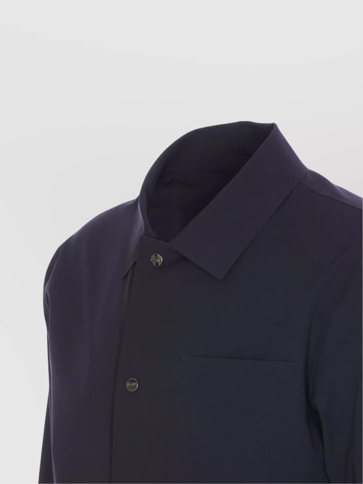 Herno Front Pocket Long Sleeves Regular Collar