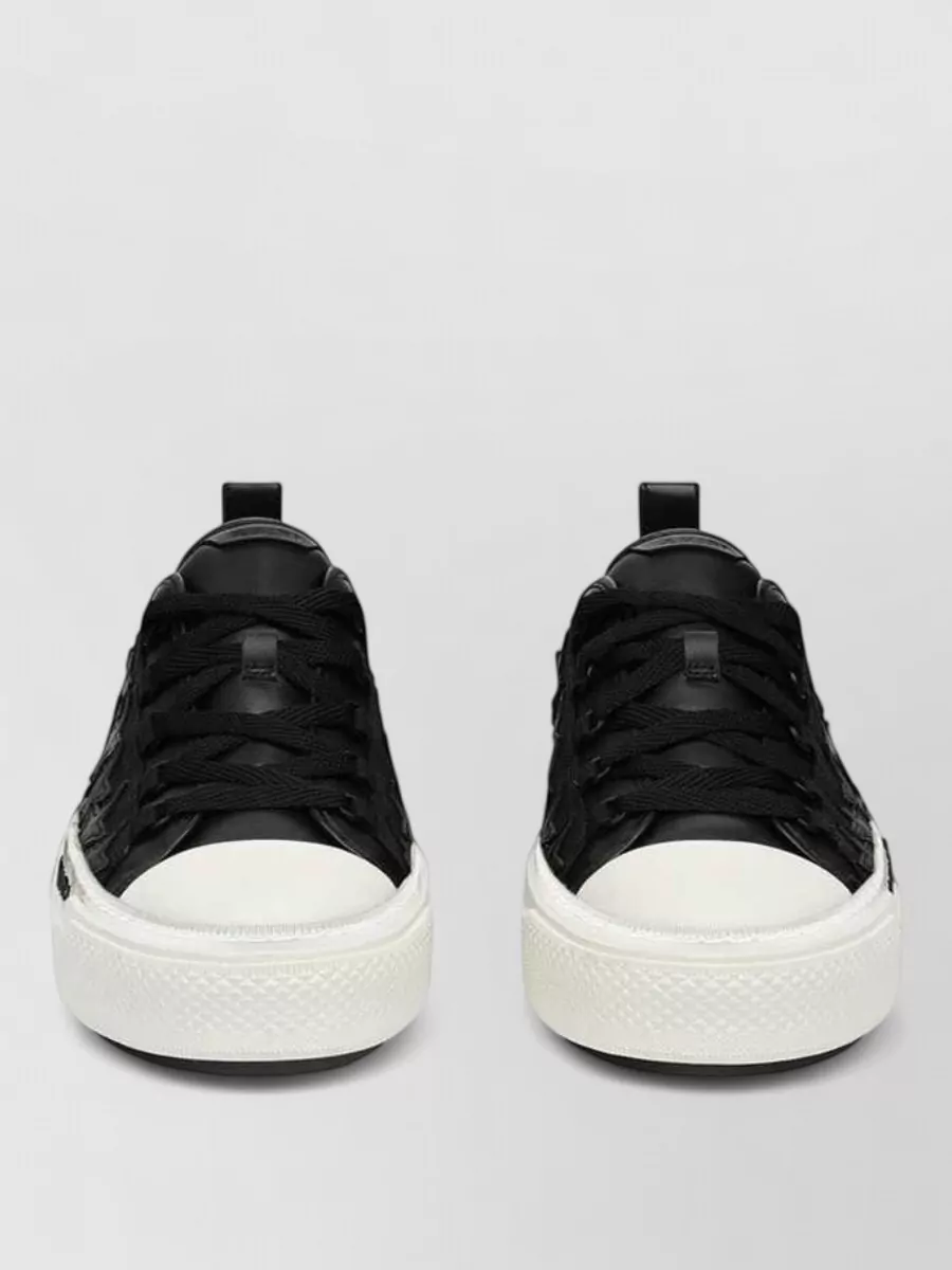 Amiri star-patch low-top sneakers