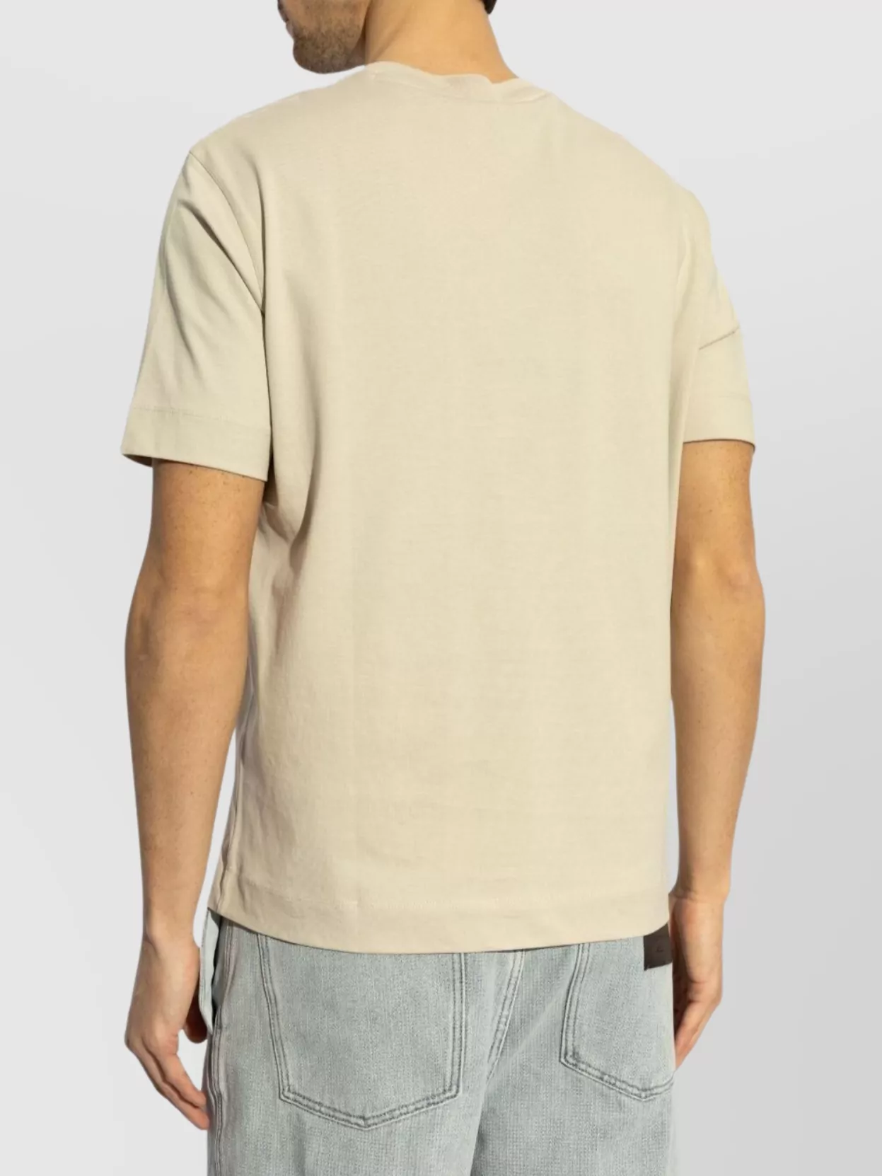 Emporio Armani Cotton Crew Neck T-Shirt