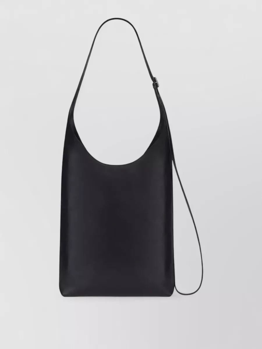 Courrèges Large Leather Shoulder Bag