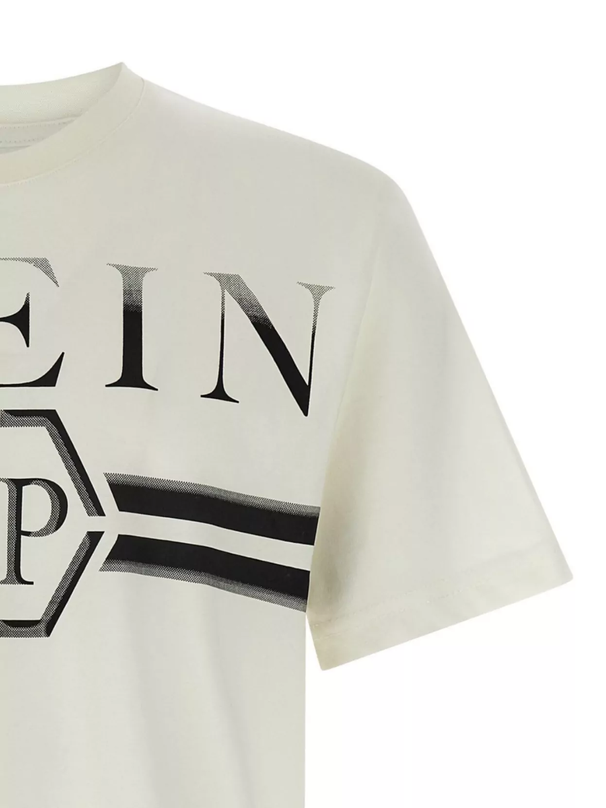 Philipp Plein 'Stripes' Crew Neck T-Shirt