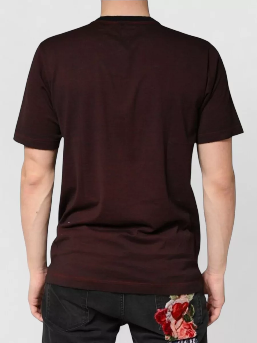 Dolce&Gabbana Cotton Crew Neck T-Shirt
