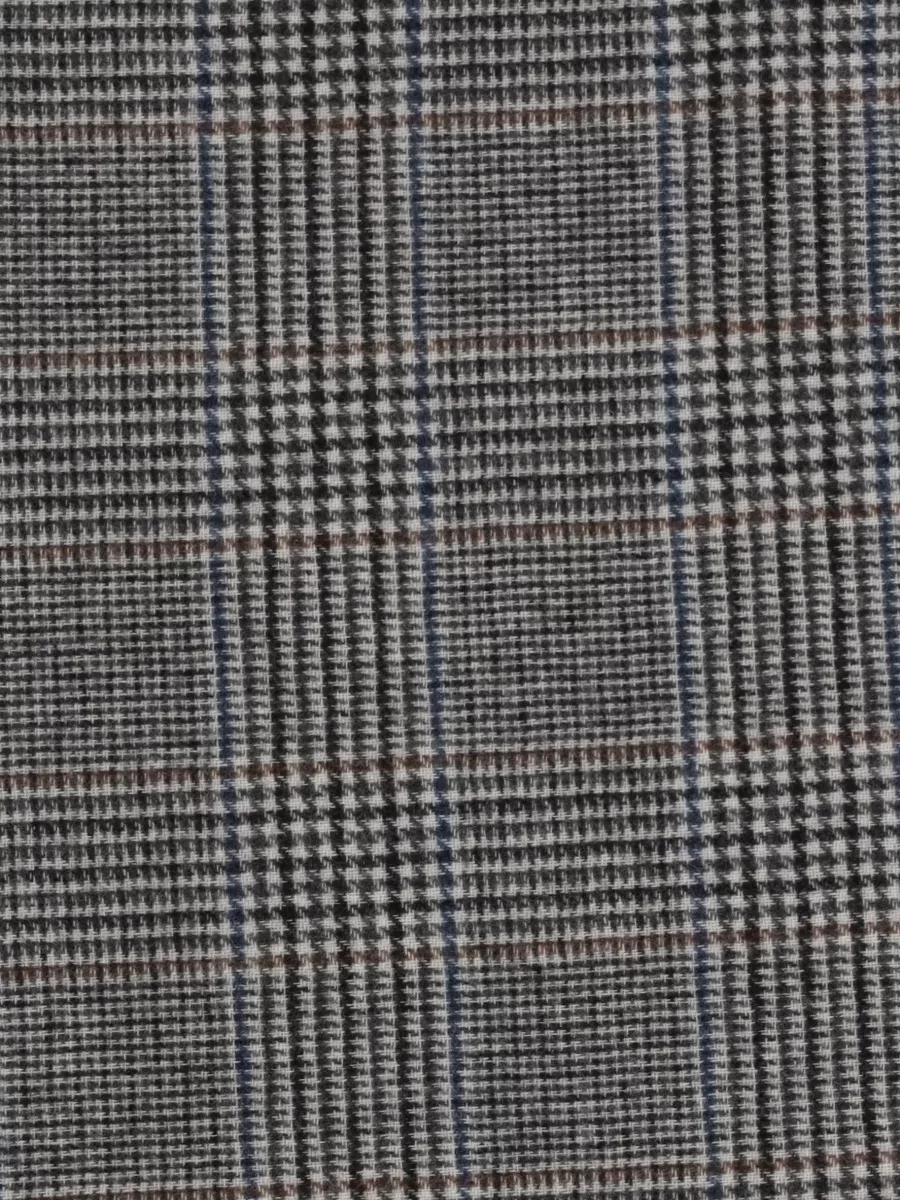 Brunello Cucinelli Checked Fringed Cashmere Scarf
