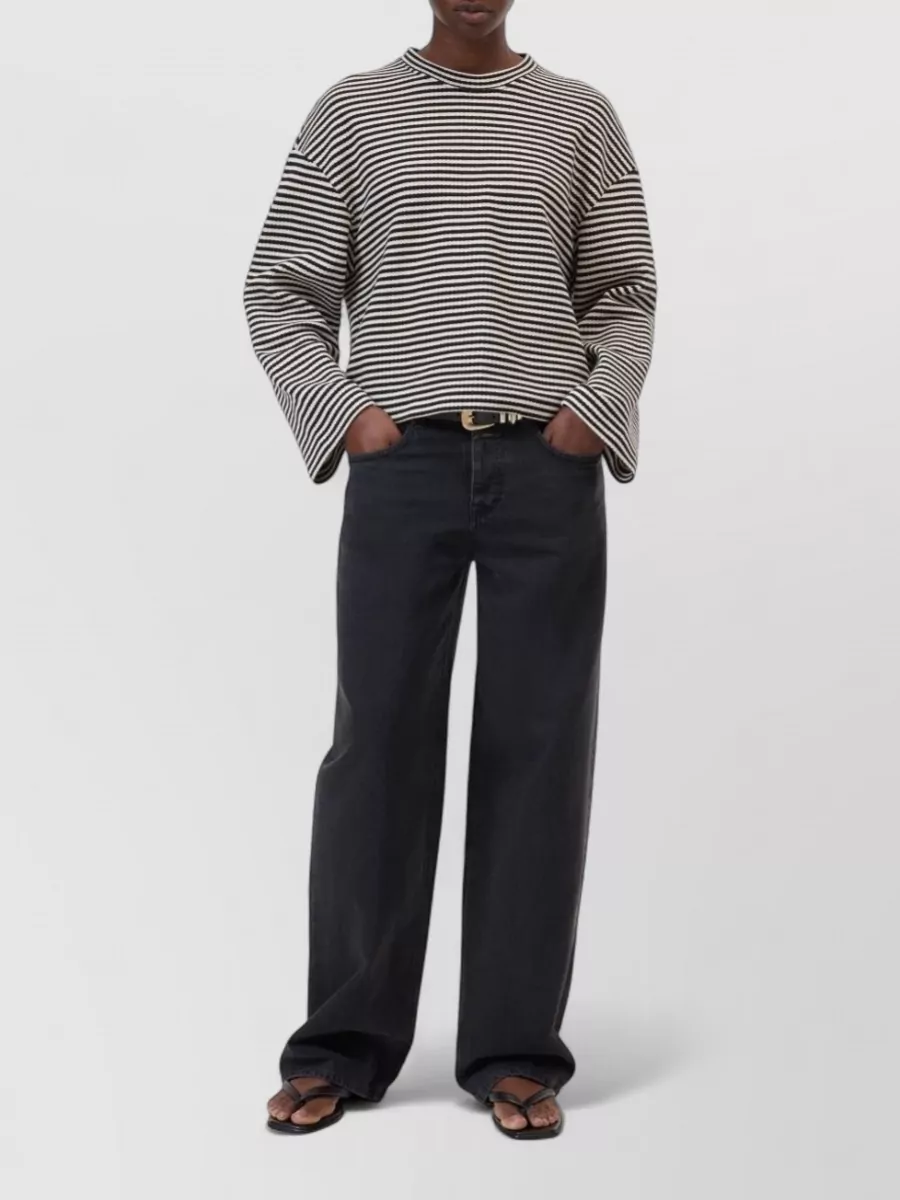 Closed Striped Cotton Long-Sleeve T-Shirt