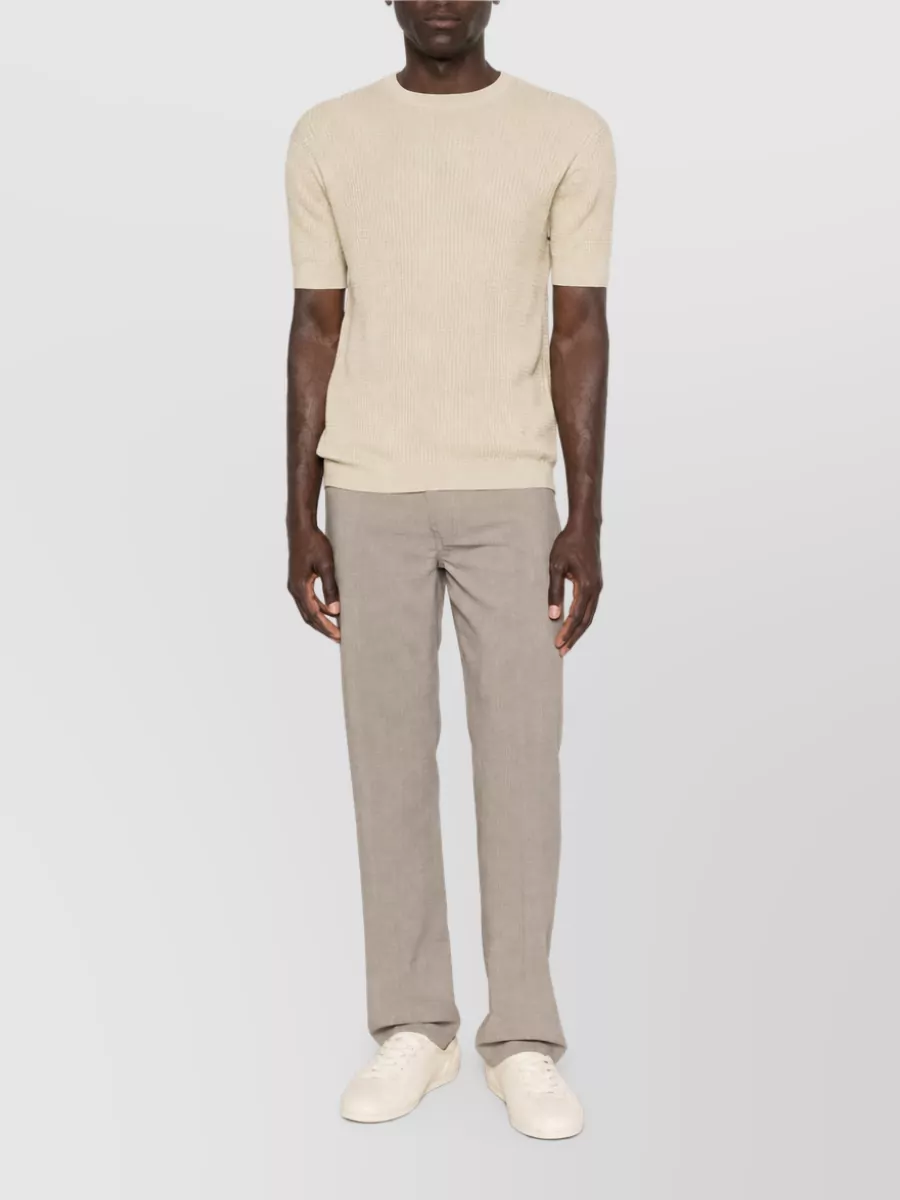 Emporio Armani Straight-Leg Trousers