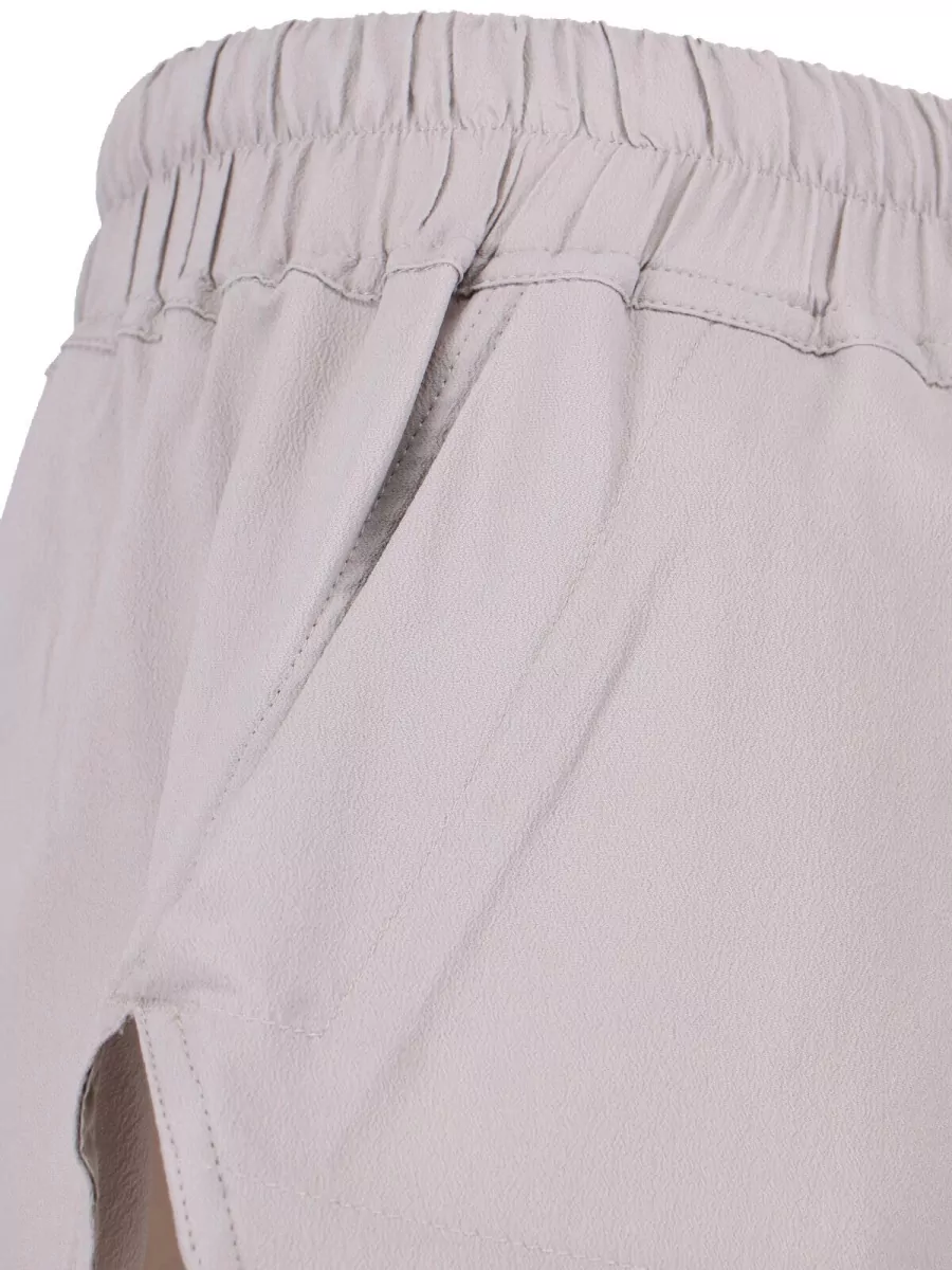 Rick Owens Silk Knee-Length Shorts