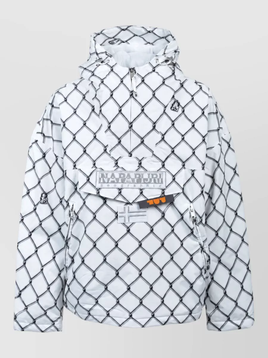 Napapijri silk nylon puffer jacket
