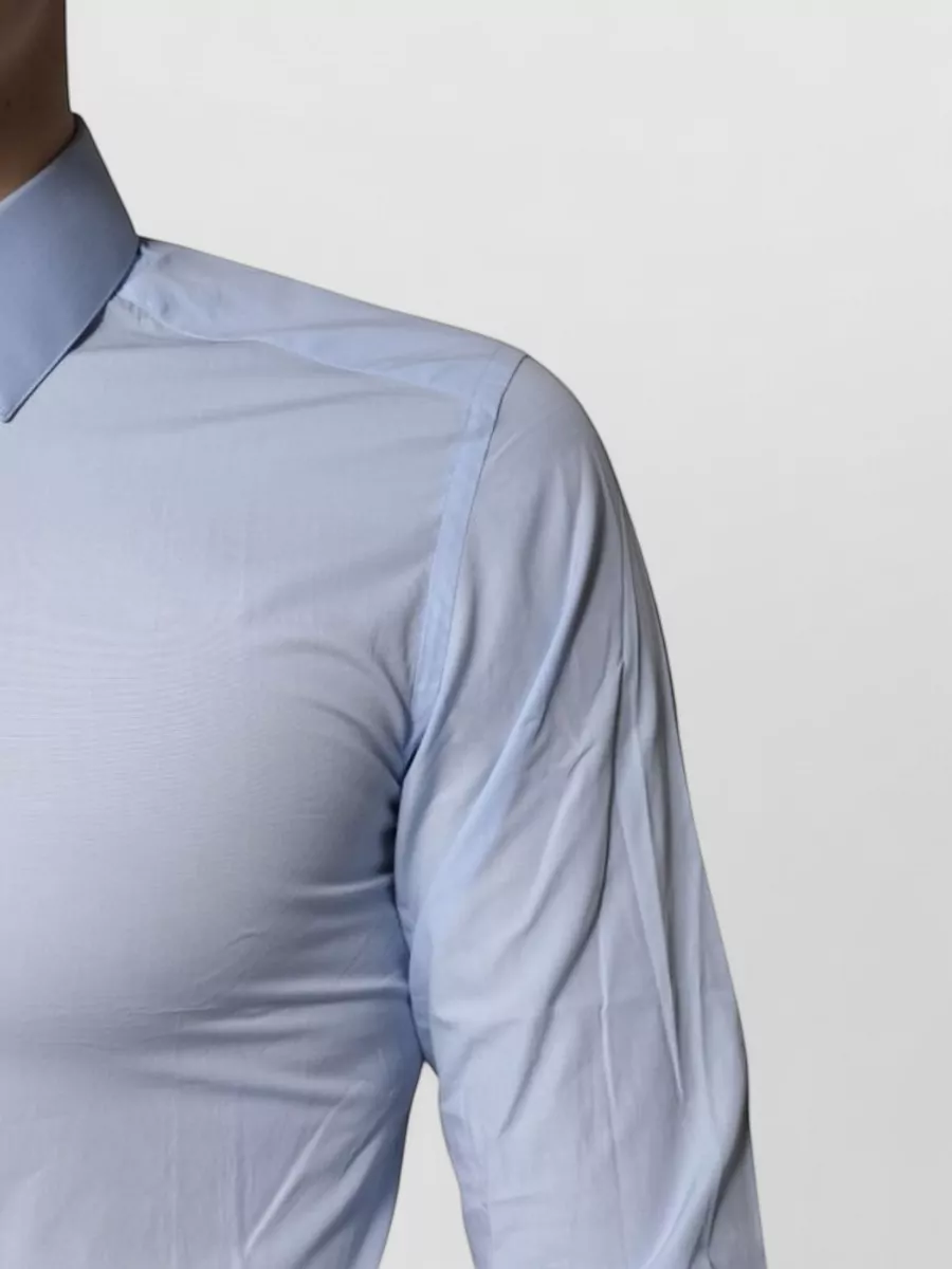 Dolce&Gabbana Cotton Slim-Fit Long-Sleeve Shirt