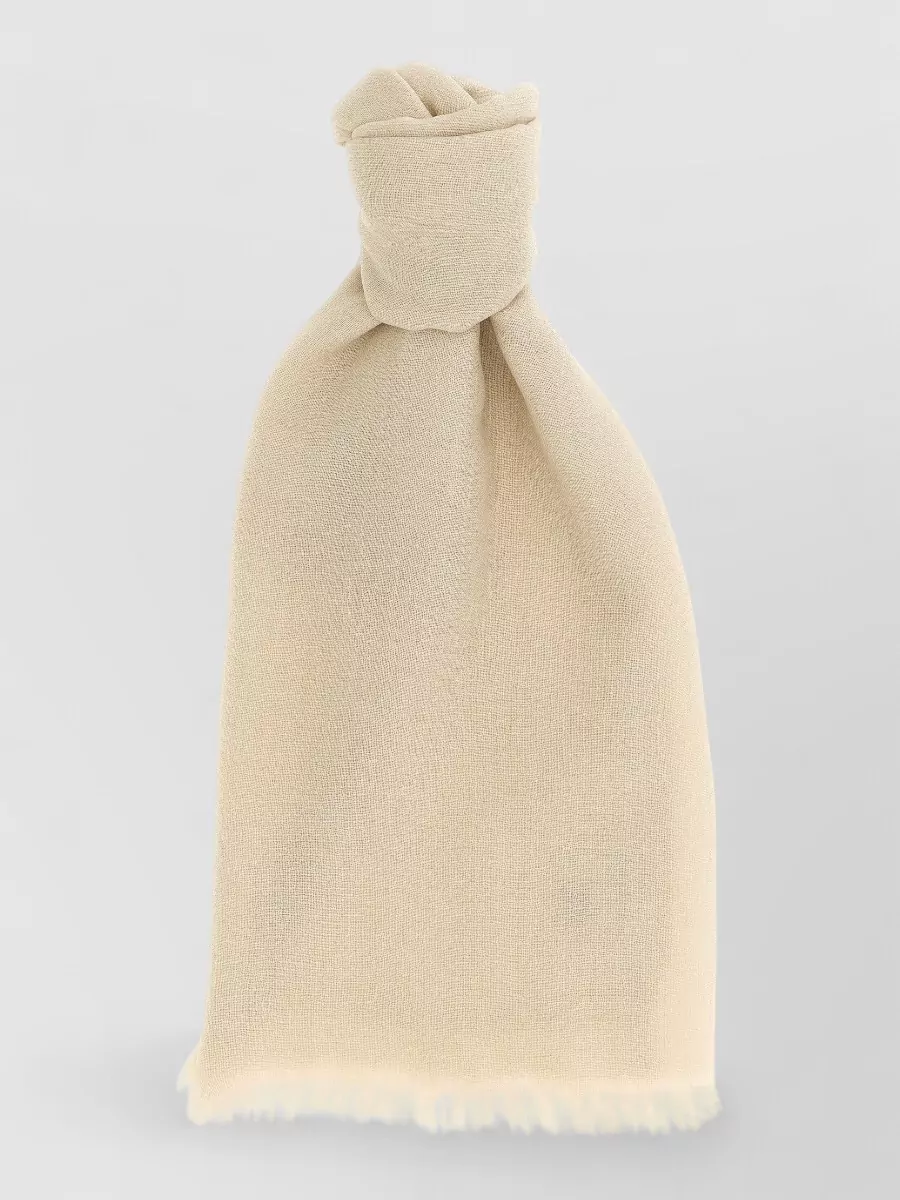 Brunello Cucinelli silk cashmere scarf