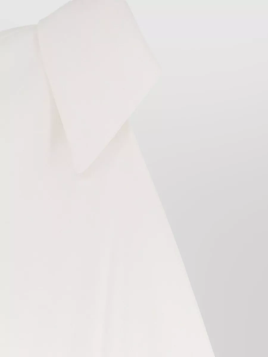 Elisabetta Franchi Viscose Bodysuit Shirt Draped Neckline Collar