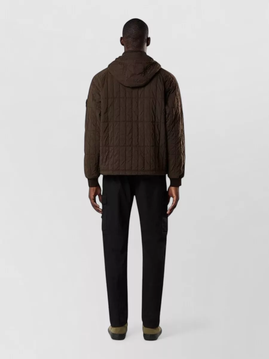 Stone Island Quilted Hooded Puffer Jacket