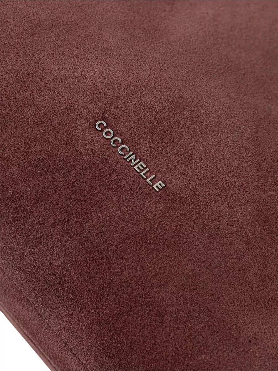 Coccinelle Leather Suede Clutch Bag