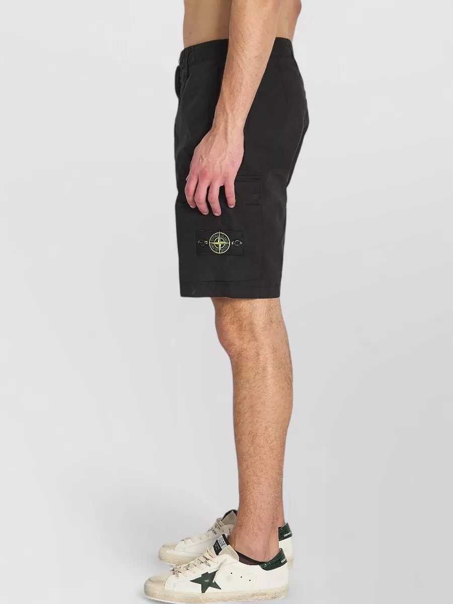 Stone Island Stretch Cotton Bermuda Shorts Regular Fit