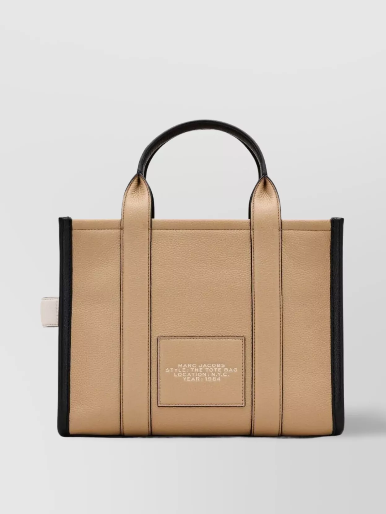 Marc Jacobs Medium Leather Tote Bag With Removable Strap