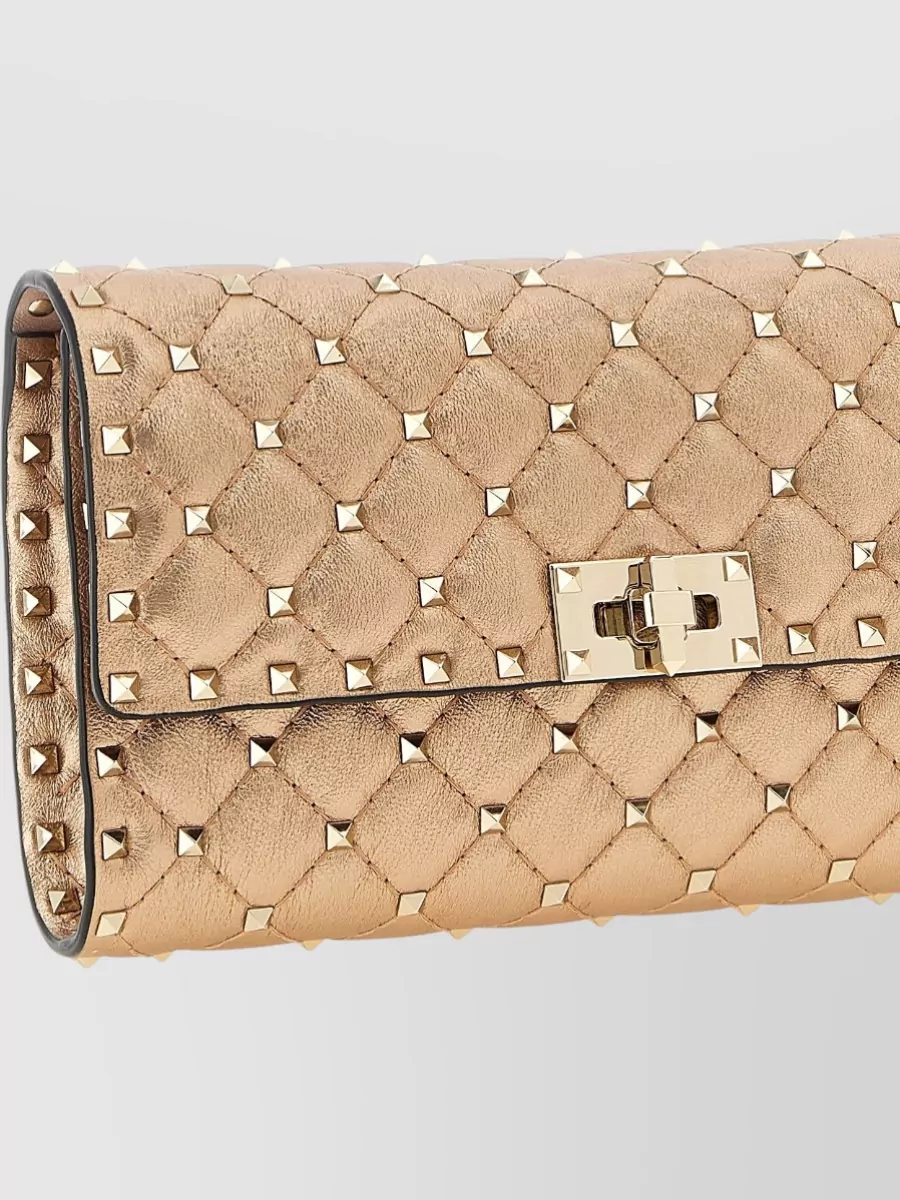 Valentino Garavani Rockstud Spike Quilted Chain Crossbody Bag